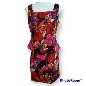 John Roberts 2 Piece Floral Tank and Skirt Vintage Outfit Size 10